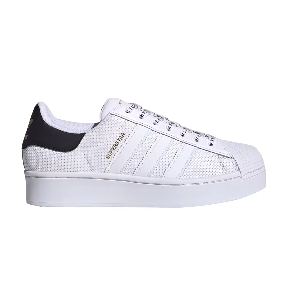 Adidas Women's Superstar Bold White Black