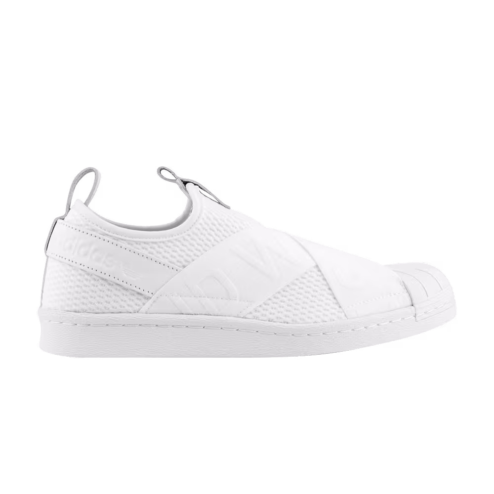 Adidas Women's Superstar Slip-On Cloud White