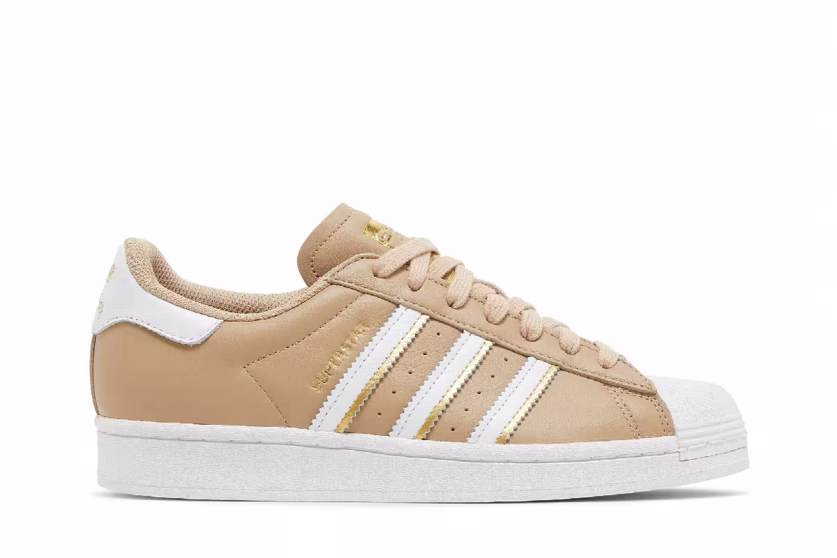 Adidas Women's Superstar Pale Nude, view 2
