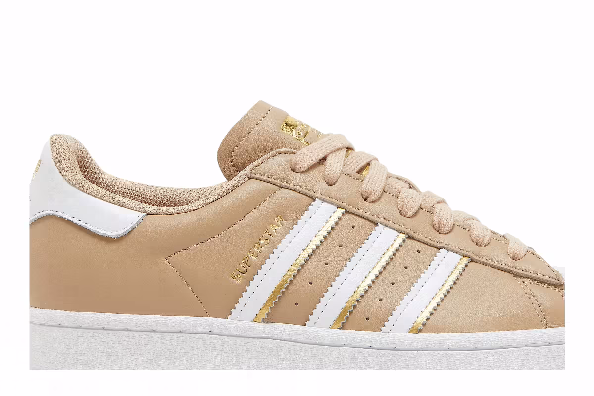 Adidas Women's Superstar Pale Nude, view 3