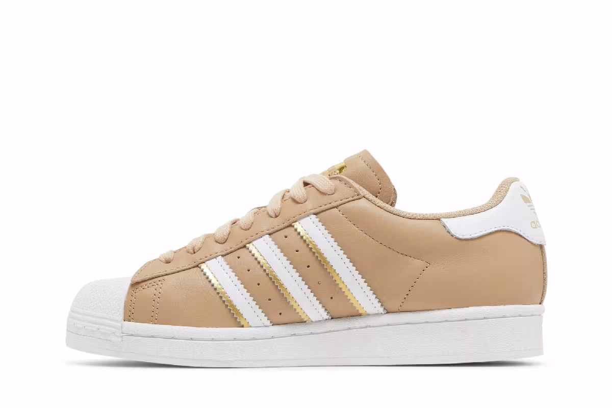 Adidas Women's Superstar Pale Nude, view 4