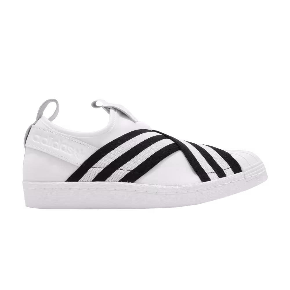 Adidas Women's Superstar Slip-On Footwear White