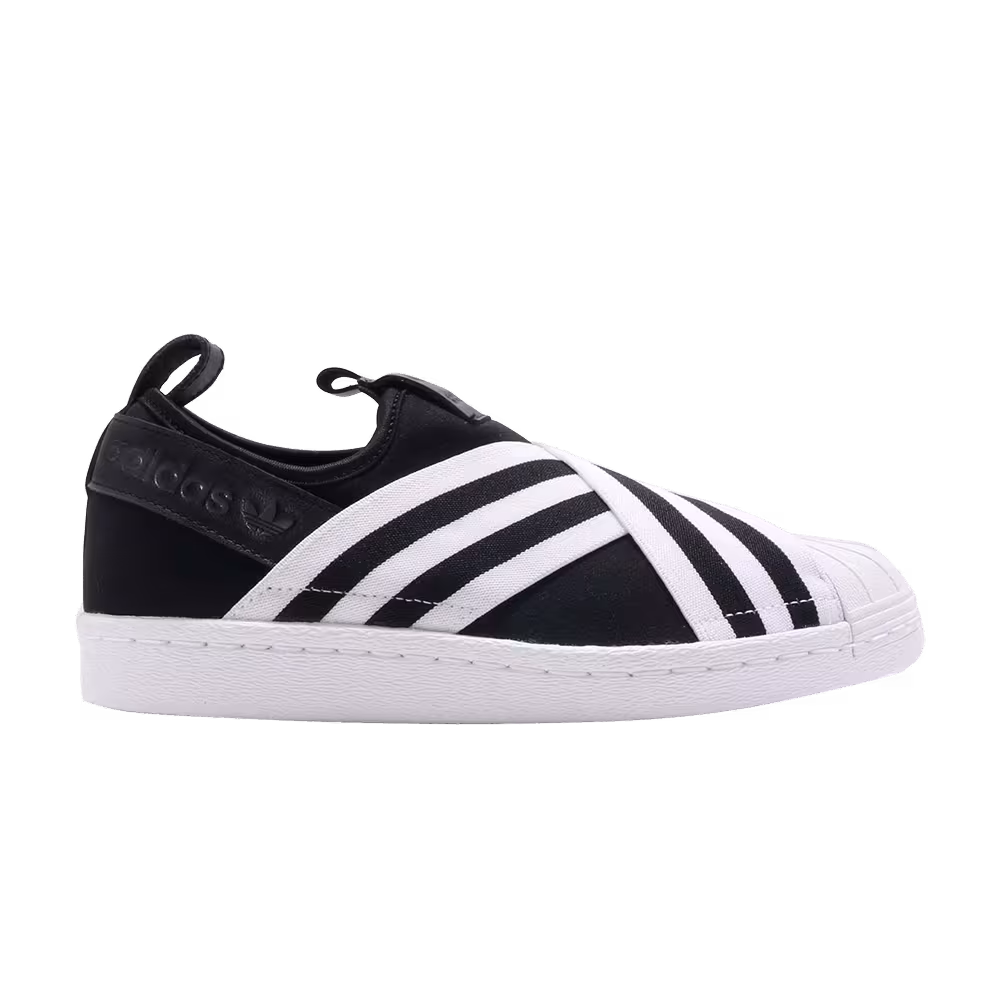 Adidas Women's Superstar Slip-On Core Black