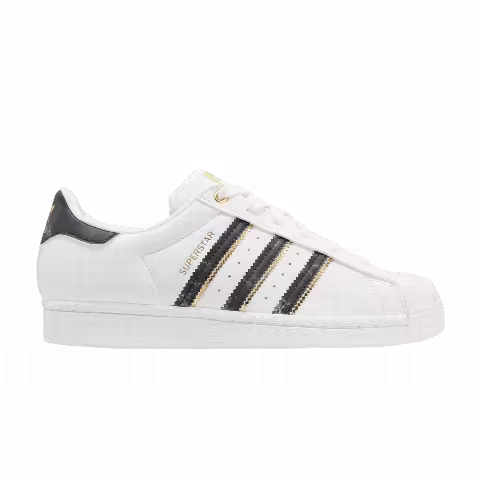 Adidas Wmns Superstar 'White Black Gold Metallic'