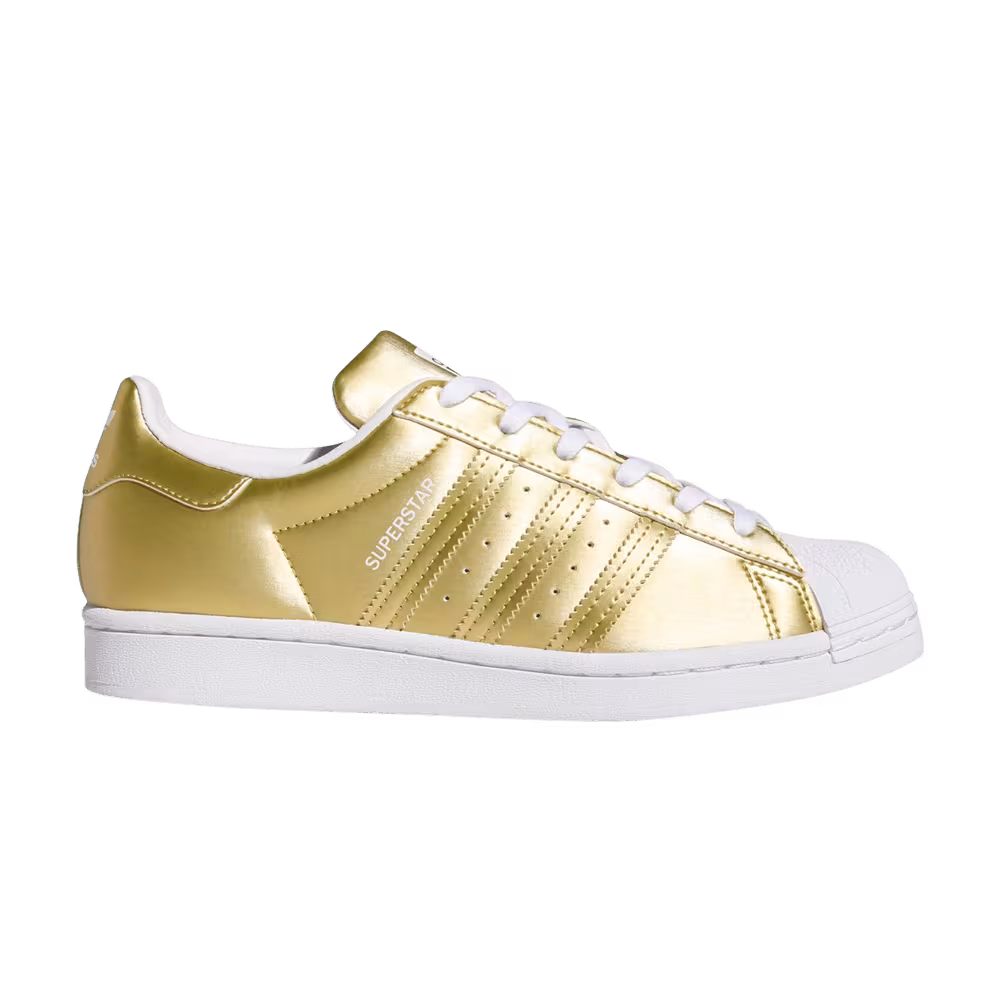 Adidas Women's Superstar Gold Metallic
