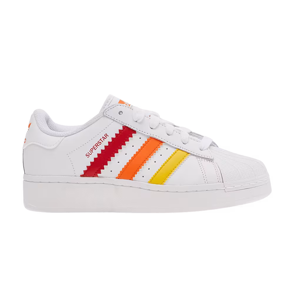 adidas Women's Superstar XLG White Multi-Color