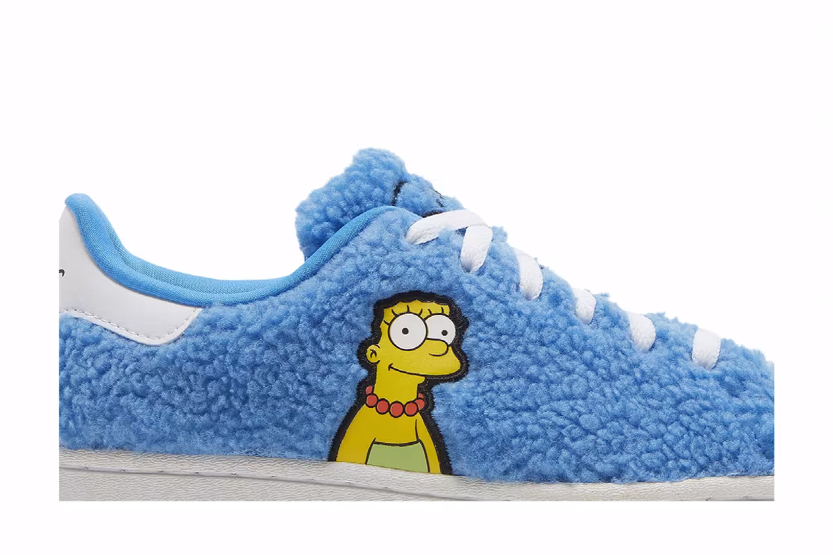 The Simpsons x adidas Superstar Big Kid Marge Simpson, view 3