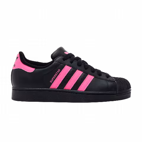 adidas Superstar 2 J 'Core Black Lucid Pink'