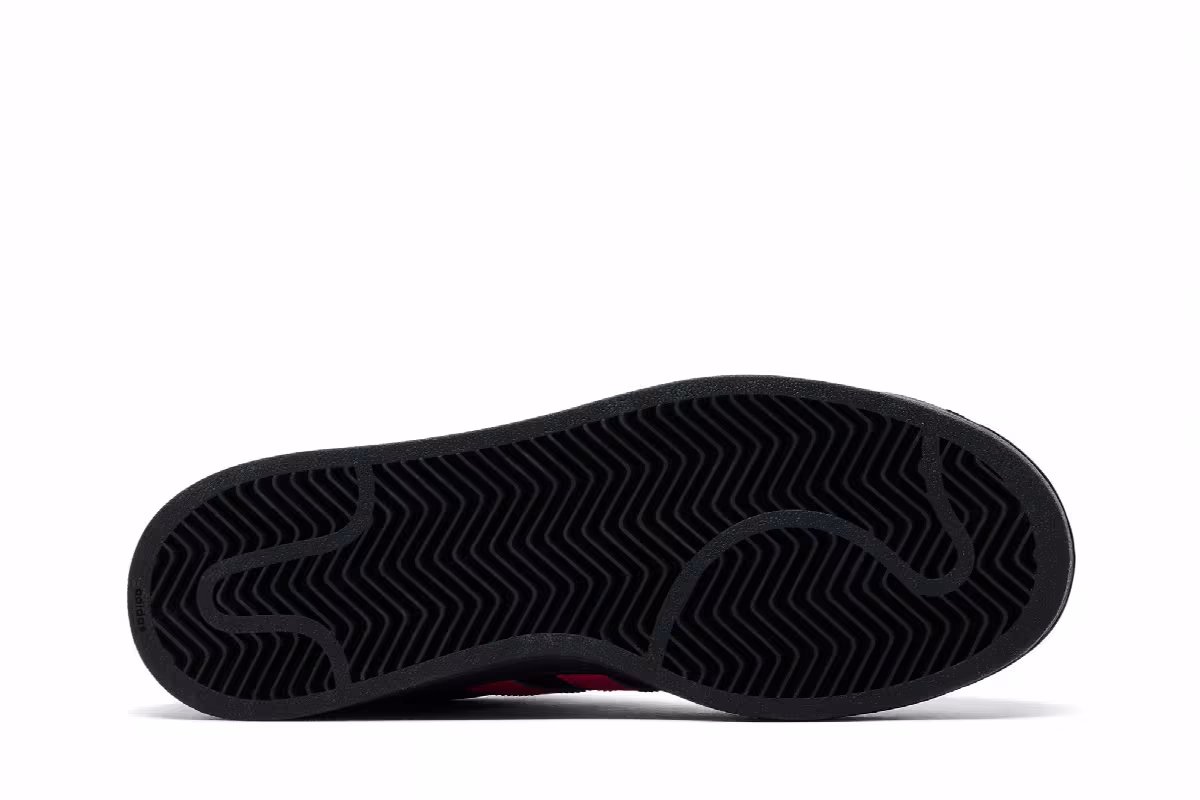 adidas Superstar 2 J Core Black Lucid Pink, view 5