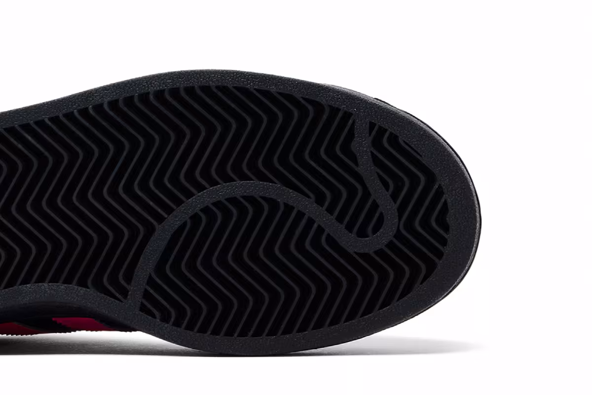 adidas Superstar 2 J Core Black Lucid Pink, view 6