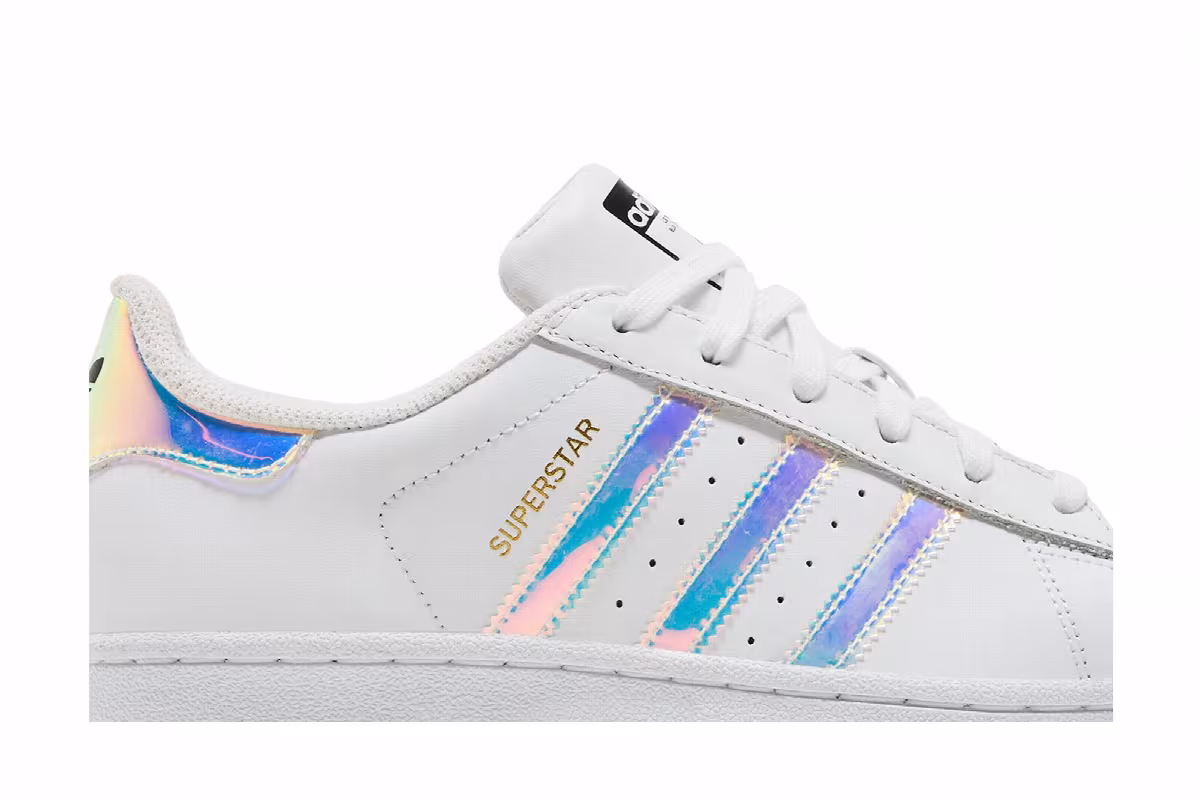 adidas Superstar J Iridescent, view 3