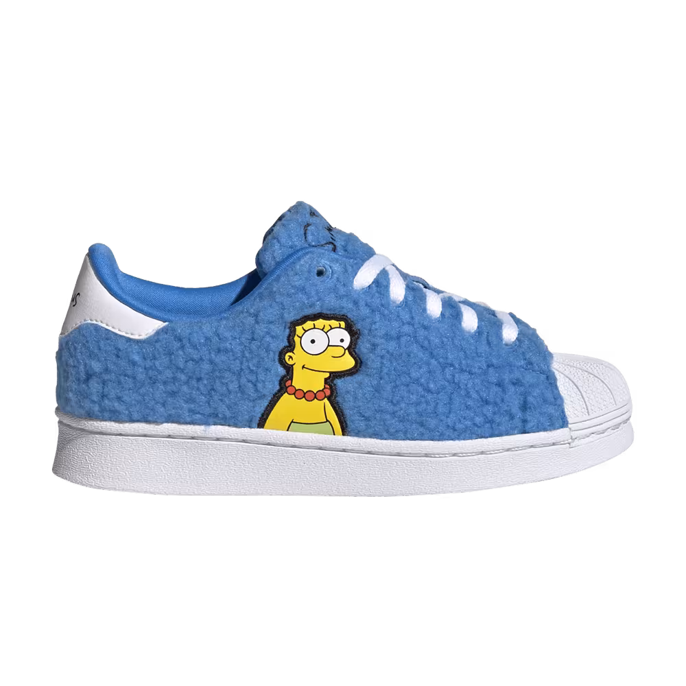 The Simpsons x adidas Superstar Little Kid Marge Simpson