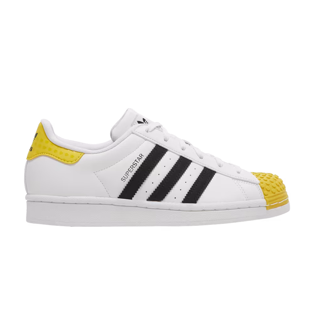 LEGO x adidas Superstar J White Eqt Yellow