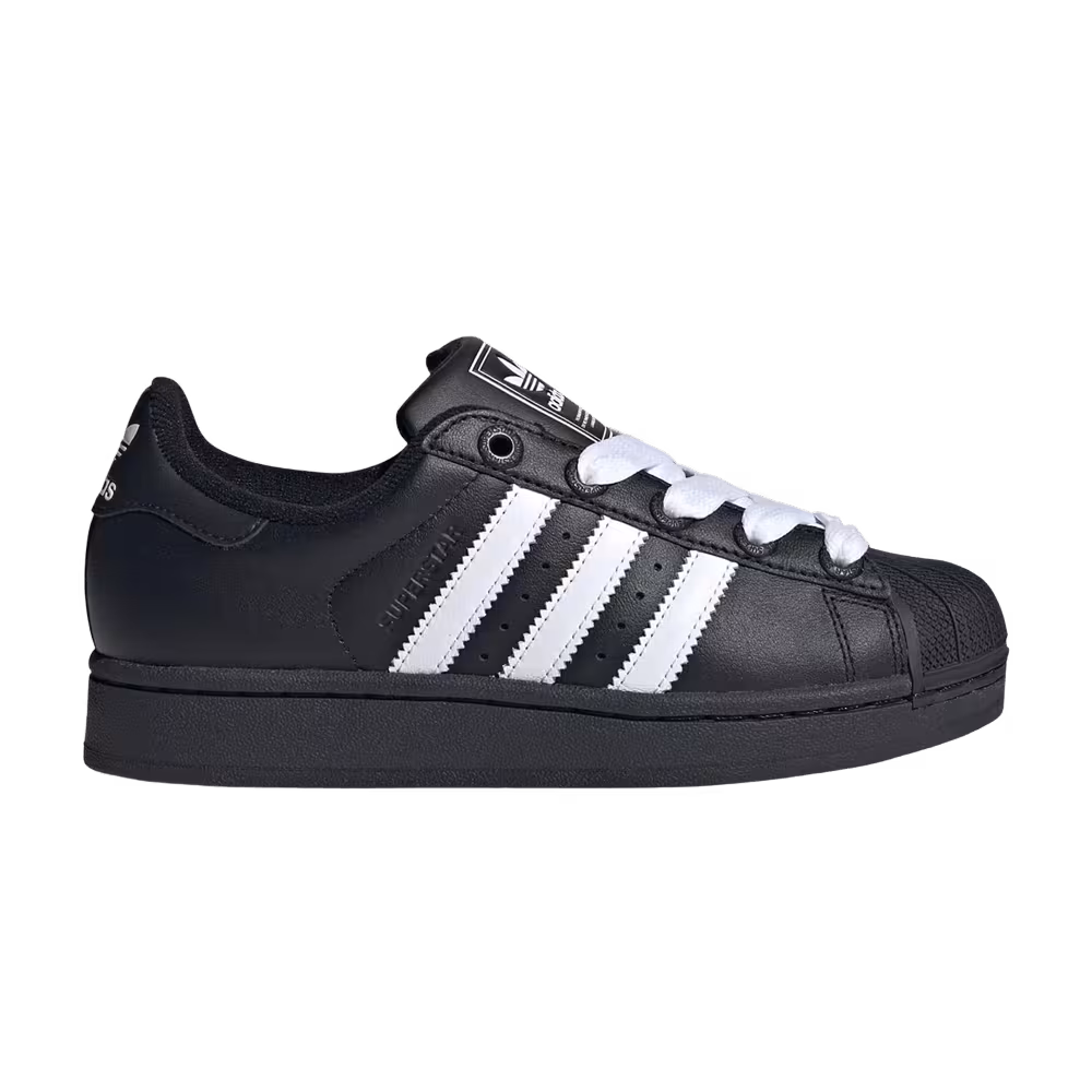 adidas Superstar 2 J Core Black Cloud White