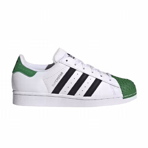 Lego x adidas Superstar J 'White Green'
