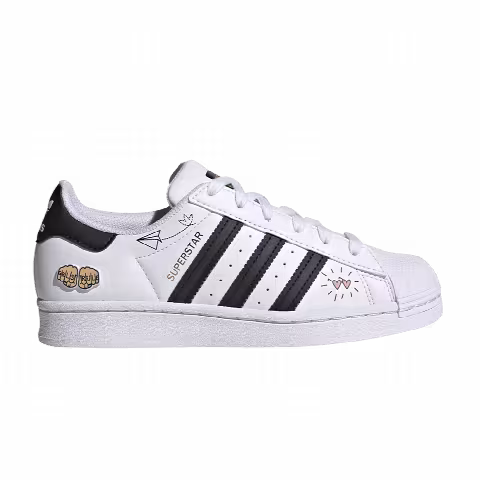 Adidas Superstar J 'Girls Rule - White'