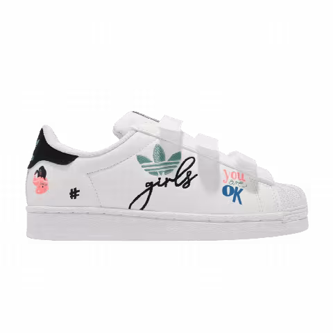 Adidas Superstar Pure Little Kid 'Self Love'