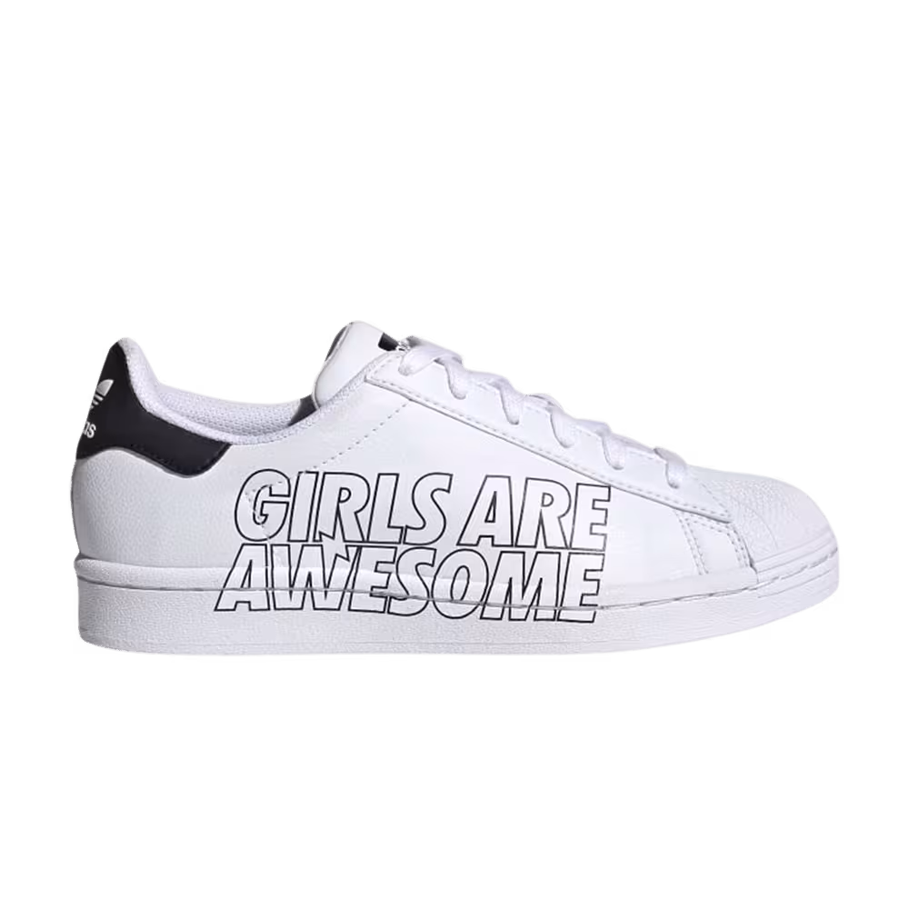 Girls Are Awesome x adidas Superstar J Wordmark