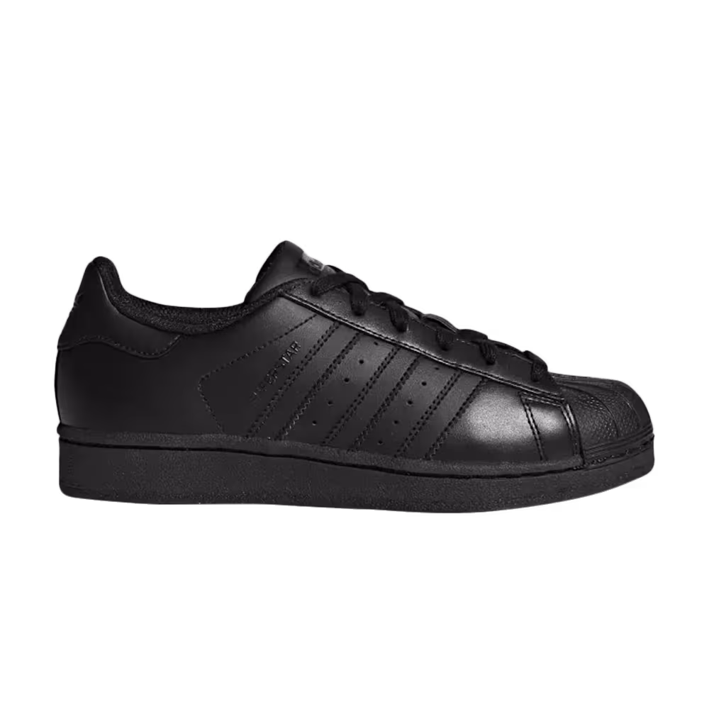 Adidas Superstar Foundation J Triple Black