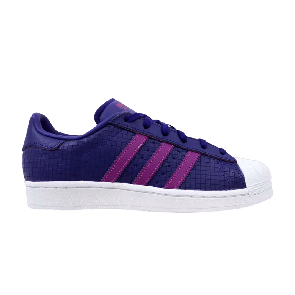 Adidas Superstar J Purple