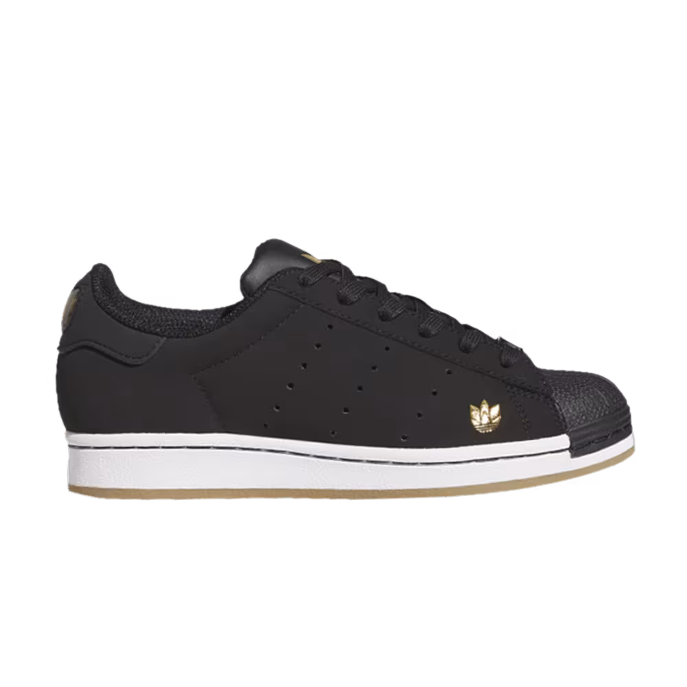 Adidas Superstar Pure J Black Gum