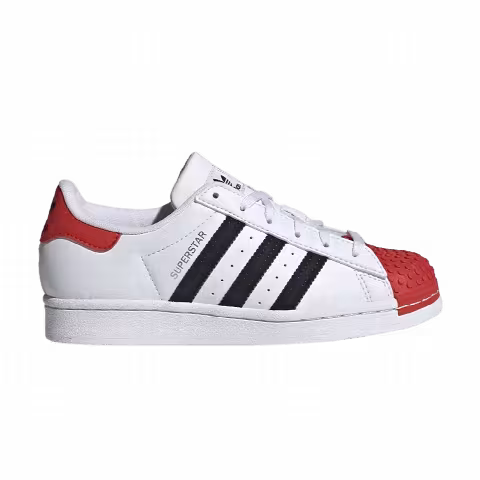 LEGO x adidas Superstar J 'Cloud White Red'