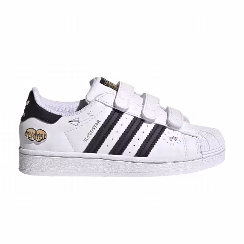 Adidas Superstar J 'Girls Rule - White'