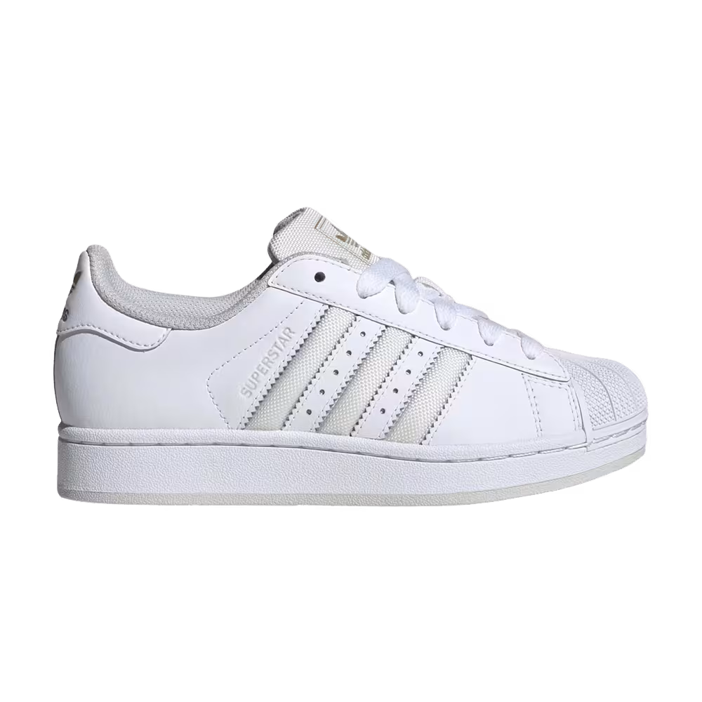 adidas Superstar II Big Kid Cloud White Grey One