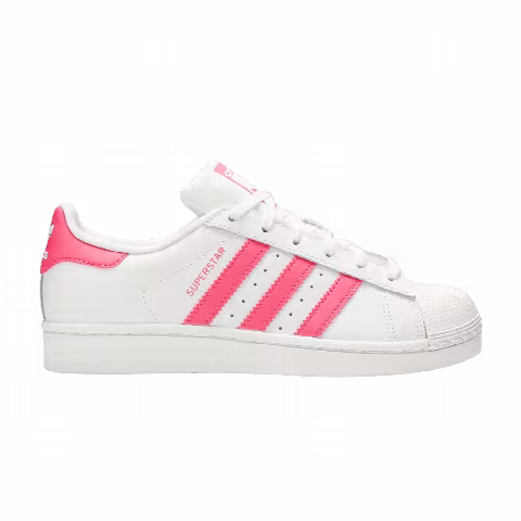 Adidas Superstar J 'White Real Pink'
