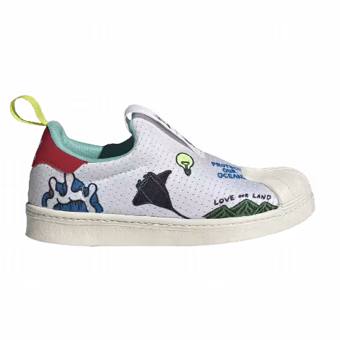 Aaron Kai x adidas Superstar 360 Primeblue J 'Pop Art Style Waves'