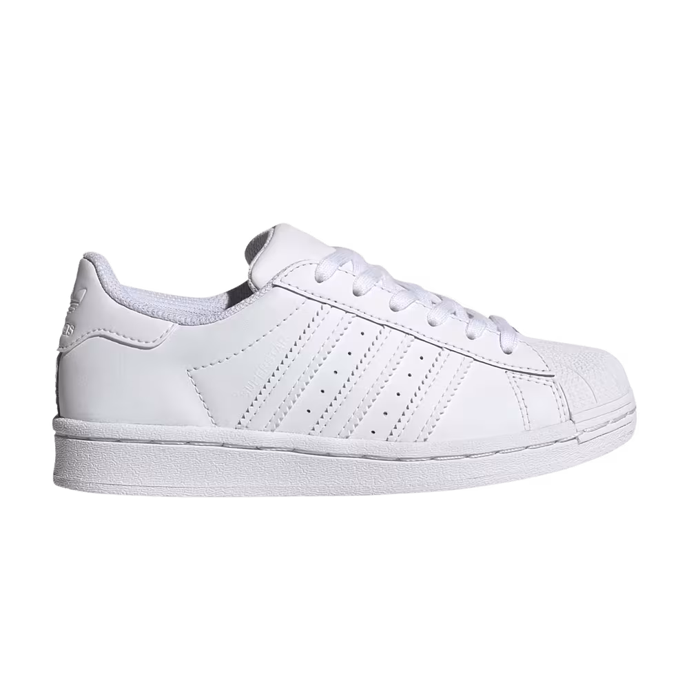 adidas Superstar J Triple White