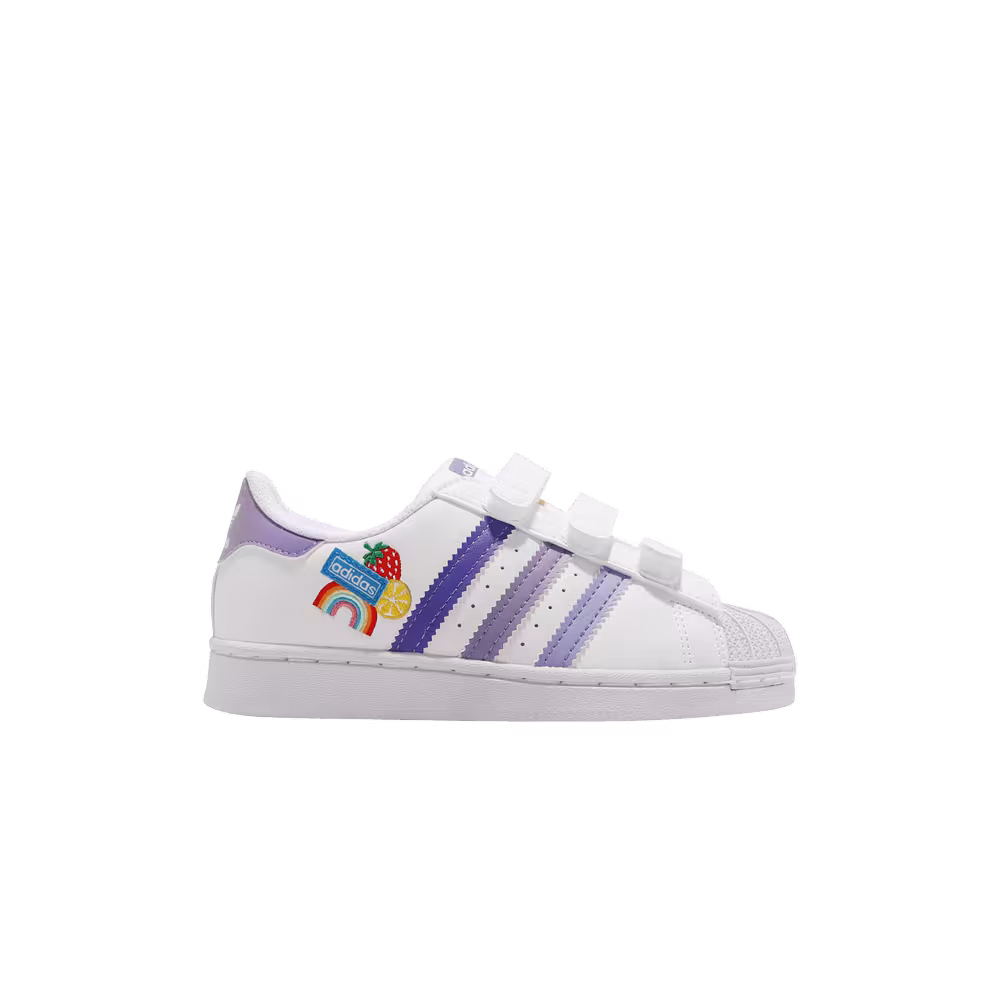 Adidas Superstar CF C Fruits & Rainbow Patches