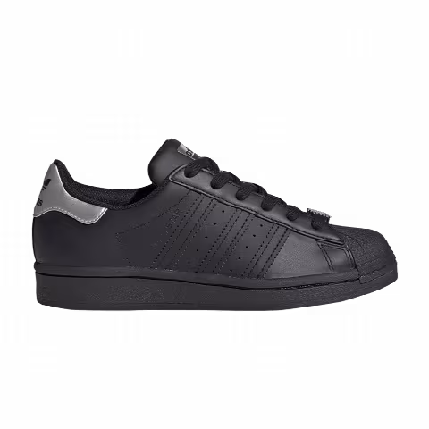 Adidas Superstar J 'Black Silver'