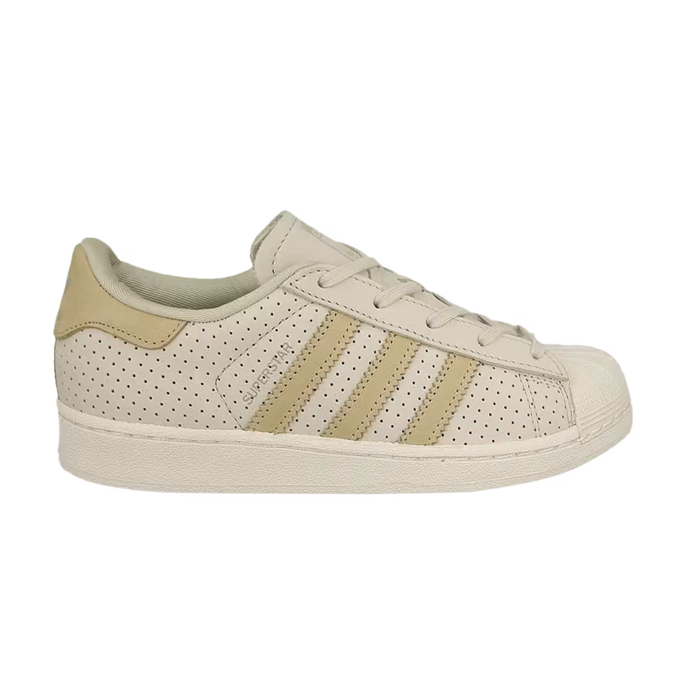 Adidas Superstar Fashion C Clear Brown Linen Khaki
