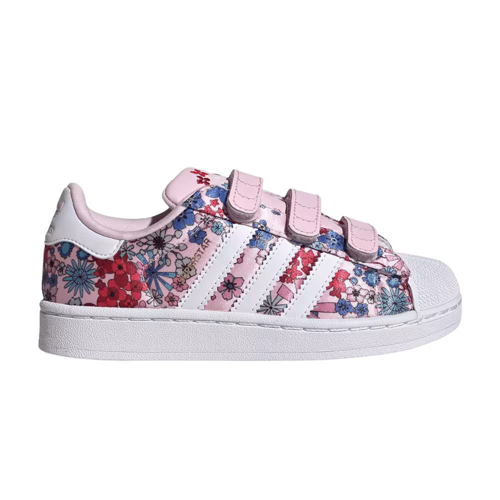 Liberty London x adidas Campus 00s Little Kid Clear Pink Cloud White