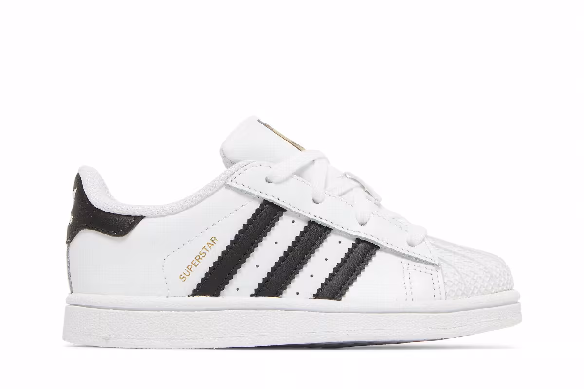 Adidas Superstar I White Black, view 2