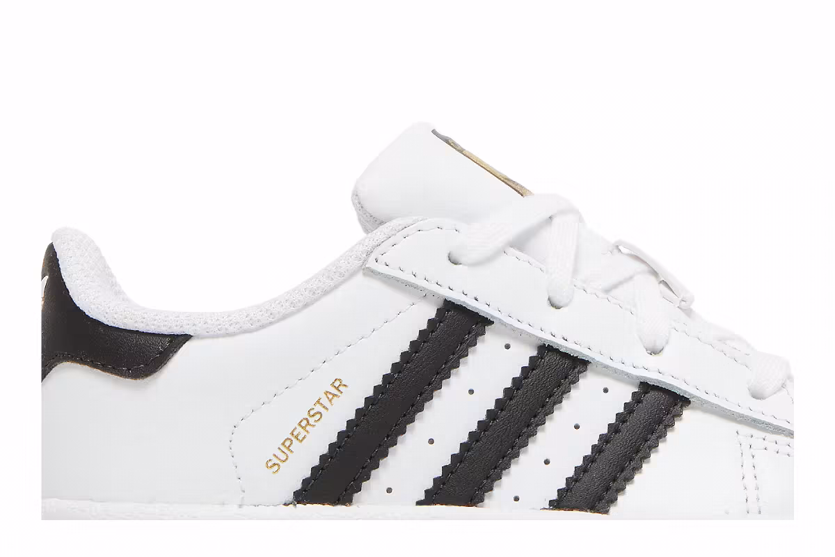 Adidas Superstar I White Black, view 3