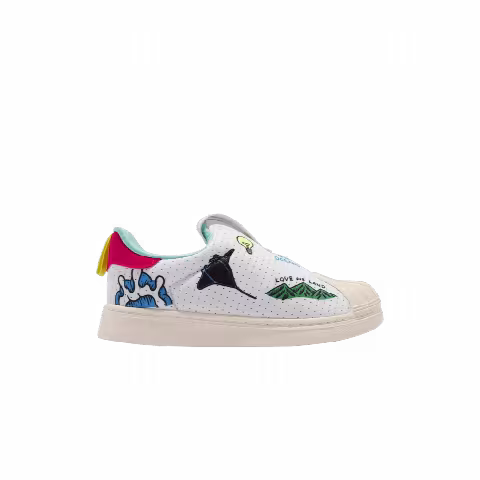 Aaron Kai x adidas Superstar 360 Primeblue Infant 'Pop Art Style Waves'