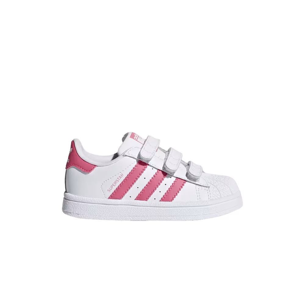Adidas Superstar Infant White Pink