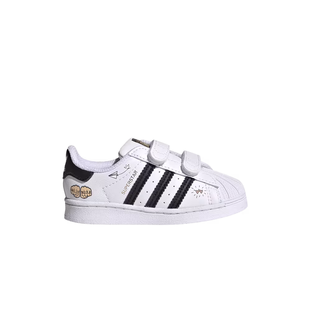 Adidas Superstar Infant Girls Rule - White