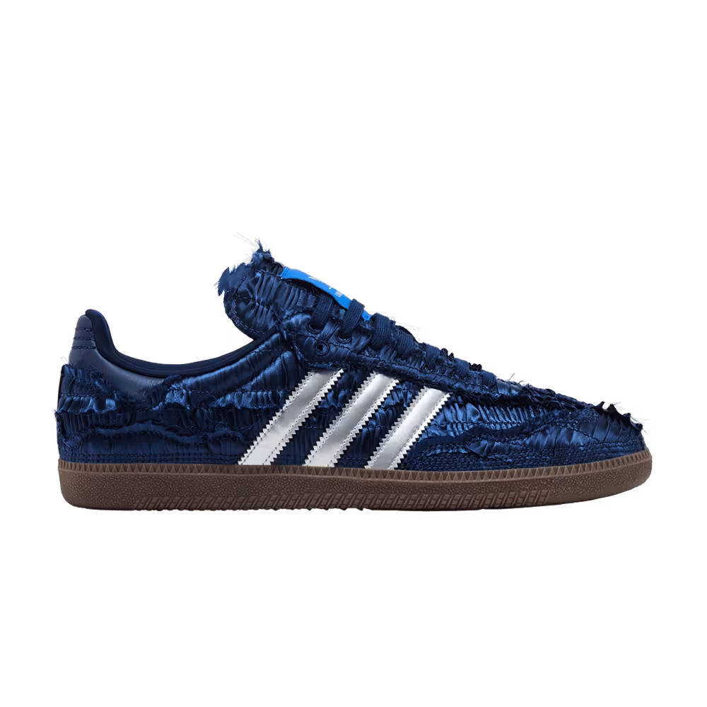 Caroline Hu x adidas Samba OG Satin Pack - Dark Blue