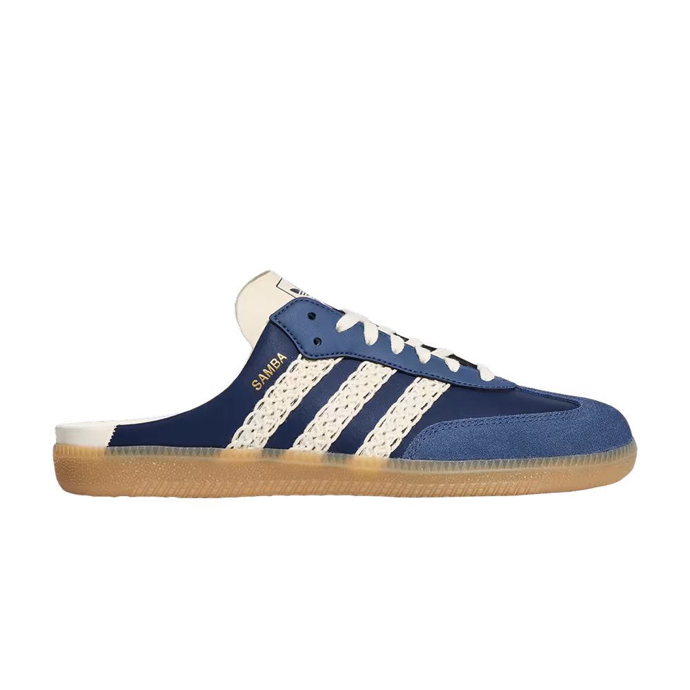adidas Samba Mule Navy Navy Off White Gum