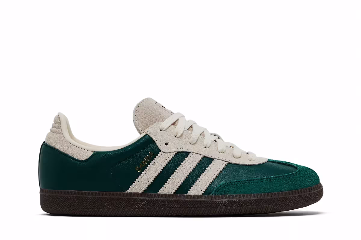adidas Samba OG Collegiate Green Cream, view 2