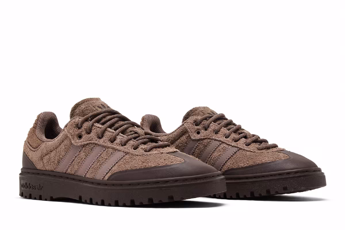 adidas Originals Samba Winterized Earth Strata/Trace Brown/Supplier Colour, view 9