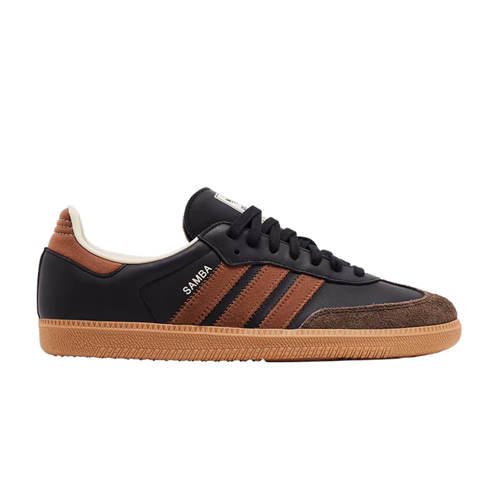 adidas Samba OG Black Preloved Brown
