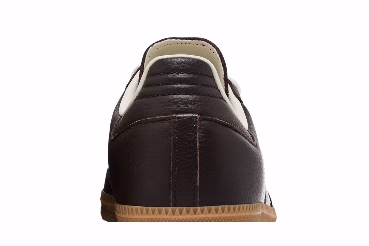adidas Samba OG Dark Brown Off White Gum, view 8