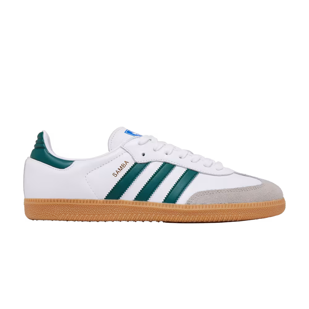 adidas Samba OG White Collegiate Green Gum