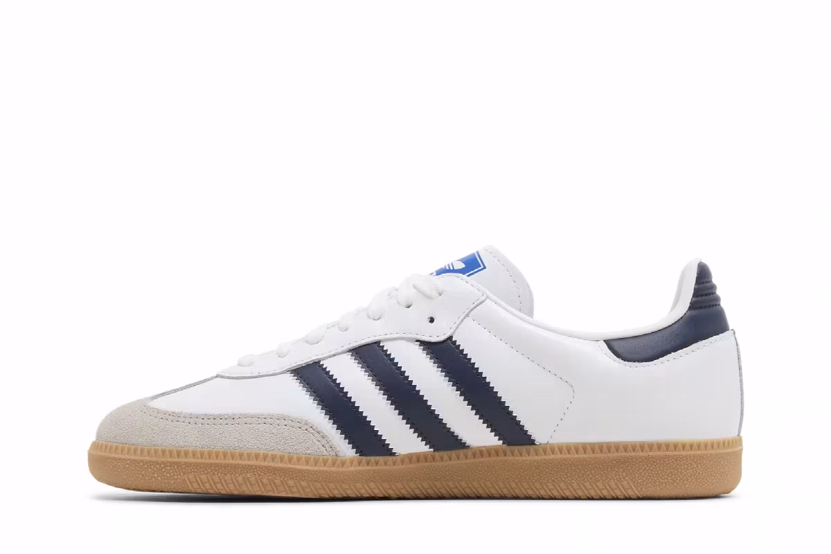 adidas Samba OG White Night Indigo Gum, view 4