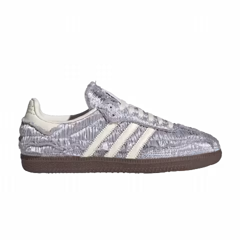 Caroline Hu x adidas Samba OG 'Satin Pack - Silver Metallic'