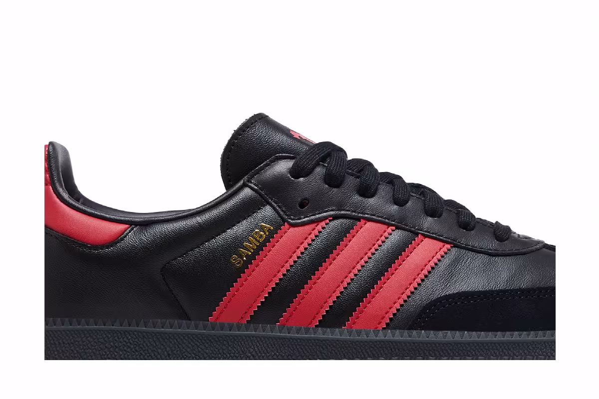 Manchester United x adidas Samba Home Kit, view 3
